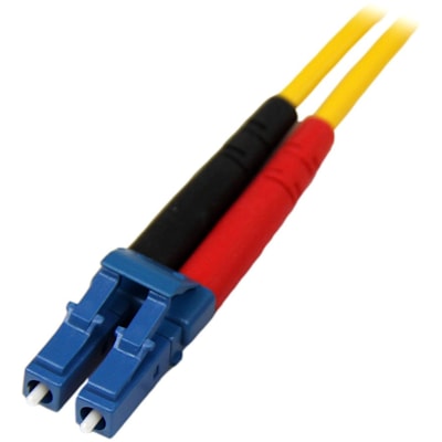 StarTech.com 7m Fiber Optic Cable - Single-Mode Duplex 9/125 LSZH Fiber Jumper Cord - LC/LC - Connect fiber network devices for high-speed transfers with LSZH rated cable - 7m LC Fiber Optic Cable - 7 m LC to LC Fiber Patch Cable - 7 meter LC Fiber Cable - Single-Mode Duplex 9/125 - LSZH - LC/LC - O for high-speed transfers with LSZH rated cable - 7