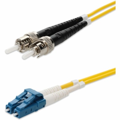 AddOn 5m ST to LC Yellow OS2 Duplex OFNR (Riser-Rated) SMF Fiber Patch Cable - 16.4 ft (5 m) Fiber Optic Network Cable for Network Device - First End: ST Network - Male - Second End: LC Network - Male - Patch Cable - Riser, OFNR - 9/125 µm - Yellow - 1  CABL 