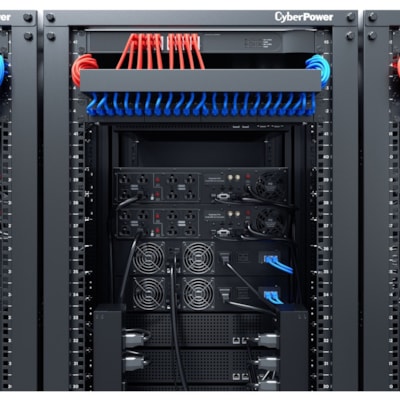 CyberPower OR2200LCDRT2U Smart App LCD UPS Systems - 120 VAC, NEMA 5-20P, 2U, Rack / Tower, 8 Outlets, LCD, PowerPanel® Business, $300000 CEG, 3YR Warranty er 2U - line-interactive - 120  VAC - 1320Watt - 20