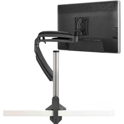 Chief Kontour Dynamic Single Monitor Arm Desk Mount - For Displays 10-38" - Black - Height Adjustable - 1 Display(s) Supported - 10" to 38" Screen Support - 22 lb (9979.03 g) Load Capacity - 75 x 75, 100 x 100 - VESA Mount Compatible - Aluminum le Display 2l Arm  Black 