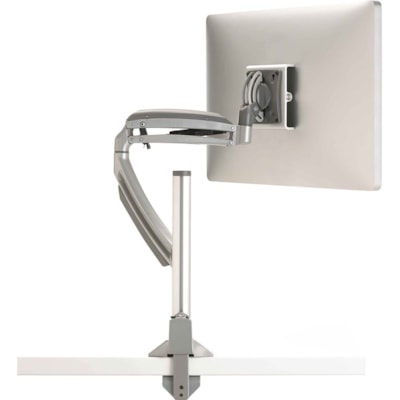 Chief Kontour K1C Dynamic Single Monitor Arm Desk Mount - For Displays 10-38" - Silver - Height Adjustable - 1 Display(s) Supported - 10" to 38" Screen Support - 22 lb (9979.03 g) Load Capacity - 75 x 75, 100 x 100 - VESA Mount Compatible - Aluminum LE DISPLAY 2L ARM  SLV 