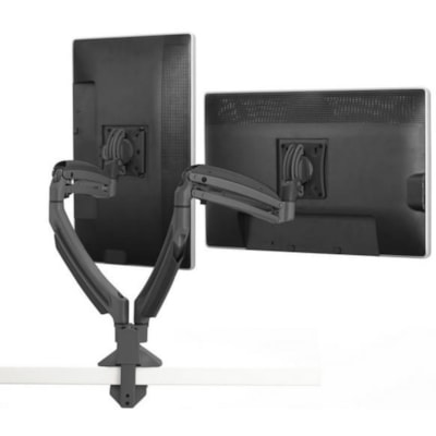 Chief Kontour K1D Dynamic Dual Monitor Arm Desk Mount - Adjustable Arm - For 10-32 Inch Monitors - Black - Height Adjustable - 2 Display(s) Supported - 10" to 32" Screen Support - 25 lb (11339.81 g) Load Capacity - 75 x 75, 100 x 100 - VESA Mount Compatible - Aluminum - 1 Each  DISP DUAL 2L ARMS  BLK 