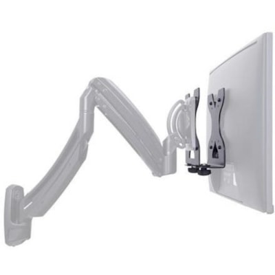 Chief Kontour K1W Dynamic Single Display Wall Mount - Adjustable Arm - For 10-38 Inch Monitors - Black - Height Adjustable - 1 Display(s) Supported - 10" to 30" Screen Support - 25 lb (11339.81 g) Load Capacity - 75 x 75, 100 x 100 - VESA Mount Compatible - Aluminum mic Wall Mount  1 Monitor 