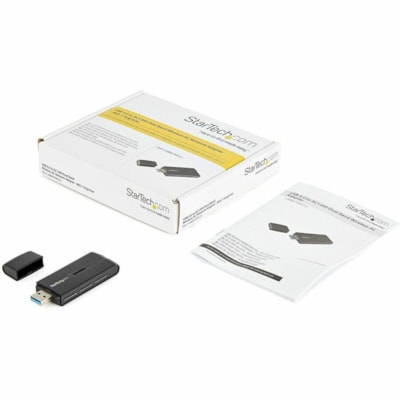 StarTech.com USB 3.0 AC1200 Dual Band Wireless-AC Network Adapter - 802.11ac WiFi Adapter - Add dual-band Wireless-AC connectivity to a desktop or laptop computer through USB 3.0 - USB 3.0 AC1200 Dual Band Wireless-AC Network Adapter - 802.11ac WiFi Adapter - 2.4GHz / 5GHz USB Wireless-AC Network Ca ectivity to a desktop or lapto p computer through U