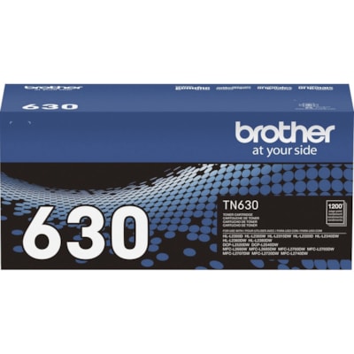 Brother TN630 Original Toner Cartridge - Laser - Standard Yield - 1200 Pages - Black - 1 Each 1200 PG YEILD 