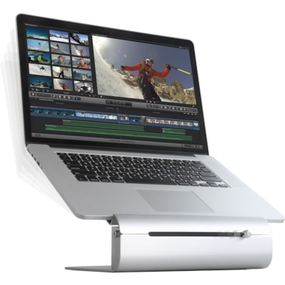 Rain Design iLevel2 Adjustable Height Laptop Stand - iLevel 2 Is A Dynamic Stand With A Unique Height Adjustment Slider On The Front Panel  ACCS 