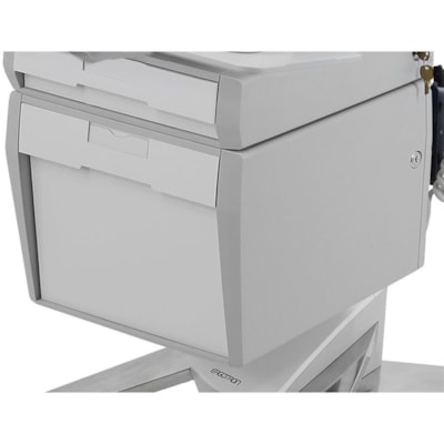 Ergotron SV43/44 Envelope Drawer - Gray, White e - Works in conjunction with auto-locking drawer