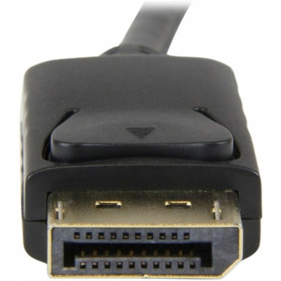 StarTech.com 6ft (2m) DisplayPort to HDMI Cable, 4K 30Hz Video, DP 1.2 to HDMI Adapter Cable Converter for HDMI Monitor/Display, Passive - 6.6ft/2m Passive DisplayPort to HDMI cable converter - 4K 30Hz/1080p/7.1 Audio/HDCP 1.4/DPCP; DP 1.2 to HDMI 1.4 - Connects DP computer to HDMI display/monitor - RCABL 
