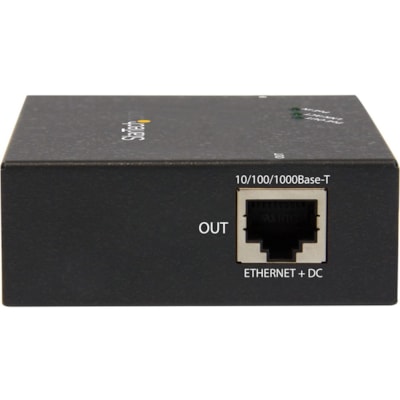 StarTech.com 1 Port Gigabit PoE+ Extender - 802.3at and 802.3af - 100 m (330 ft) - Power over Ethernet Extender - PoE Repeater Network Extender - Extend your PoE connection 100m or daisy chain up to four extenders for longer distance - 1 Port Gigabit PoE+ Extender 802.3at & 802.3af - 330ft - Power o  PERP 