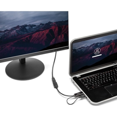 StarTech.com HDMI to DisplayPort Adapter - 4K 30Hz - HDMI to DisplayPort Converter - Compact HDMI to DP Adapter - USB-Powered - Connect an HDMI laptop or desktop to a DisplayPort monitor, using this compact, USB-powered adapter - HDMI to DisplayPort Adapter - HDMI to DisplayPort Converter - HDMI to   ADAP 