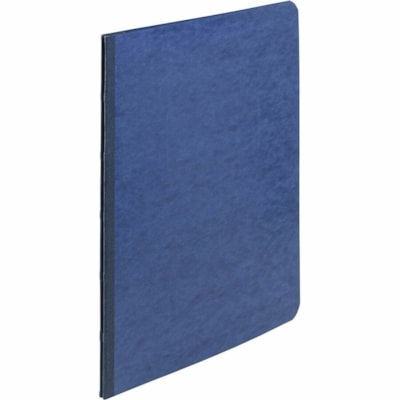 ACCO - Presstex format lettre Recyclé Couverture de rapport avec Attache - 3 po (76,20 mm) Capacité du classeur - 8 1/2 po (215,90 mm) x 11 po (279,40 mm) - 2 x Attache Attache(s) - Support Paper Stock, Tyvek, Cuir, Presstex - Bleu foncé CÔTÉ RELIÉ - BLEU ROYAL FORMAT LETTRE 11 PO X 8.5 PO