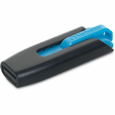 Microban 32GB Store 'n' Go® V3 USB 3.2 Gen 1 Flash Drive - 2pk - Blue, Green - 32 GB - USB 3.2 (Gen 1) - Blue, Green - Lifetime Warranty - 2 / Pack  BLUE  GREEN RETRACTABLE DESIGN