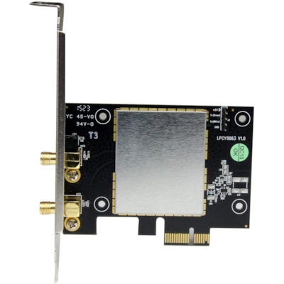 StarTech.com AC600 Wireless-AC Network Adapter - 802.11ac, PCI Express - Dual Band 2.4GHz and 5GHz Wireless Network Card - Add advanced 802.11ac Wi-Fi connectivity to a computer or server through a PCI Express slot - AC600 Wireless-AC Network Adapter - Dual Band 2.4GHz (150Mbps) and 5GHz (433Mbps) w  CTLR 