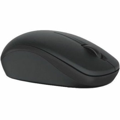 Dell Wireless Mouse-WM126 - Black - Optical - Wireless - Radio Frequency - Black - USB Type A - 1000 dpi - Scroll Wheel - 3 Button(s) - Symmetrical - AA Battery Supported - 1 Year Battery Run Time  WRLS 