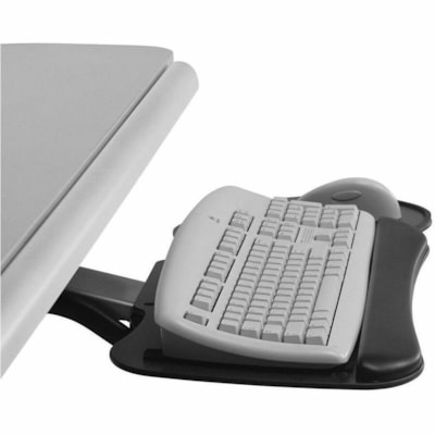 Ergotron Keyboard & Mouse Caddy, Super Keyboard Mount - Black  OUSE CADDY - BK - 