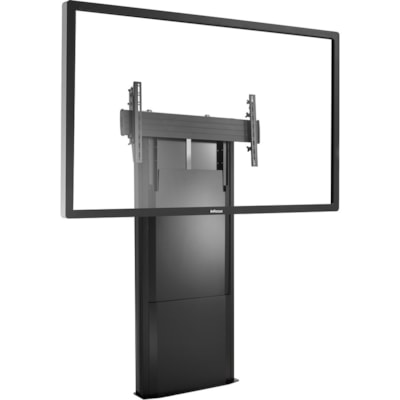 Chief Fusion MFD1U Mounting Base for Monitor - Black - 1 Display(s) Supported - 133 lb (60327.79 g) Load Capacity - 200 x 200, 800 x 400 djustable Floor Support - MFD1 U - Weight Capacity: