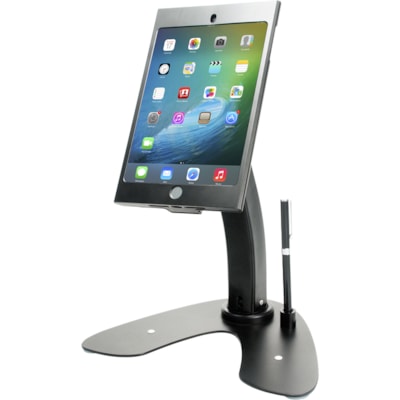 CTA Digital PAD-ASKMB Desk Mount for iPad mini - Black - 1 ND W/ LOCKING CS & CBL 