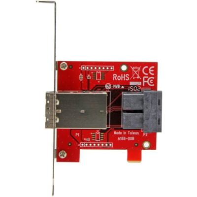 StarTech.com Carte adaptateur mini-SAS SFF86448PLT2  ports dans deux externe sff-8 644 ports - mini sas