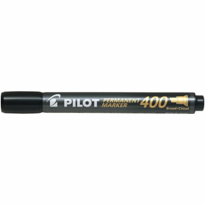 Pilot - Marqueur permanent SCA-400 - 4 mm (0,16 po) Pointe biseautée Pointe de marqueur - Ink Noir - Encre à base d'alcool - 12 / boîte POINTE BISEAUTEE 1.5MM - 4.0MM 