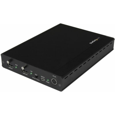 StarTech.com 3 Port HDBaseT Extender Kit with 3 Receivers - 1x3 HDMI over CAT5e/CAT6 Splitter - 1-to-3 HDBaseT Distribution System - Up to 4K - Distribute your HDMI source to three remote displays over standard CAT5e/CAT6/ CAT7 cable - HDMI splitter - 4K digital signage distribution - HDMI extender   CABL 