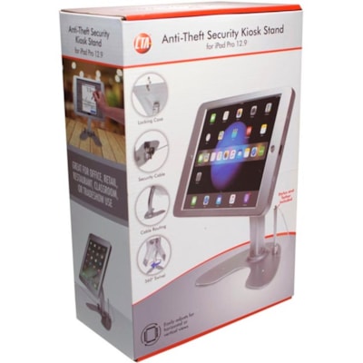 CTA Digital - Boîtier de sécurité PAD-ASKP - Noir  stand  pour ipad pro 12.9  12.9 (Gen. 1-2)