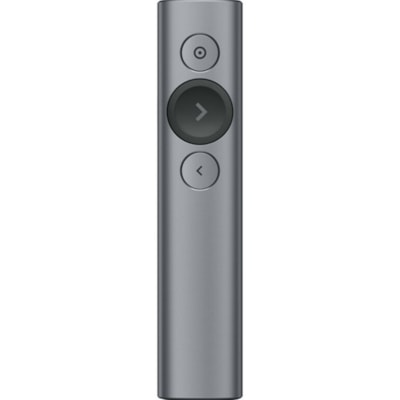 Logitech Spotlight Presentation Remote - Gyroscopic - Wireless - Bluetooth/Radio Frequency - Slate - USB - 3 Button(s)  