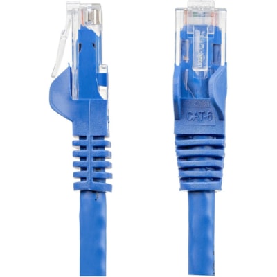 StarTech.com 125ft CAT6 Ethernet Cable - Blue Snagless Gigabit - 100W PoE UTP 650MHz Category 6 Patch Cord UL Certified Wiring/TIA - 125ft Blue CAT6 Ethernet cable delivers Multi Gigabit 1/2.5/5Gbps & 10Gbps up to 160ft - 650MHz - Fluke tested to ANSI/TIA-568-2.D Category 6 - 24 AWG stranded 100% co  CABL 