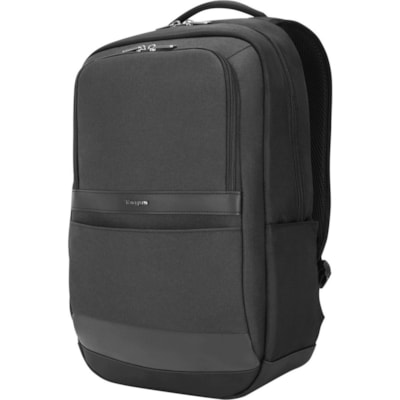 Targus CitySmart TSB893 Carrying Case Rugged (Backpack) for 12" to 16" Notebook - Gray - Weather Resistant Base - Mesh Body - Shoulder Strap, Trolley Strap, Handle - 18.39" (467.11 mm) Height x 12" (304.80 mm) Width x 6" (152.40 mm) Depth - 6.34 gal (24000 mL) Volume Capacity 10" TABLET SECTION. BLACK SLIM  LIGHT WEIGHT COMFORT DES