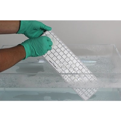 Seal Shield Cleanwipe Wireless Waterproof Keyboard - Wireless Connectivity - RF - 2.40 GHz - English (US) - QWERTY Layout - White roof  Low Profile Chiclet Styl e  2.4GHz Wireless K