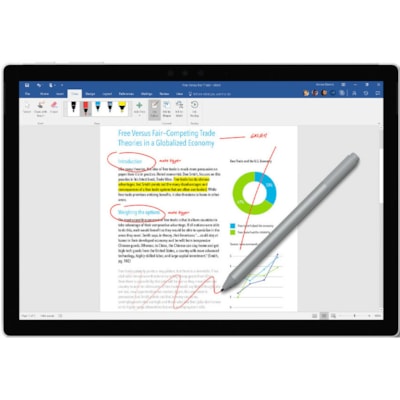 Microsoft Surface Pen - Platinum ness  Platinum  designed for P ro 3-7  Laptop 1-6