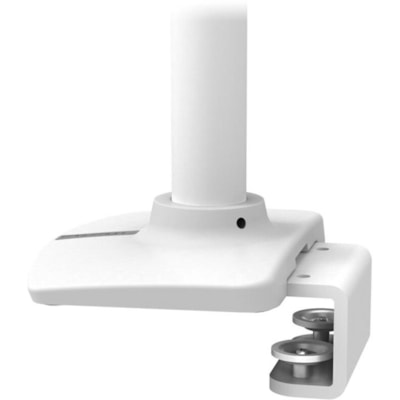 Ergotron Clamp Mount for Monitor - White - 2 Display(s) Supported - 24" Screen Support - 40 lb (18143.69 g) Load Capacity - 75 x 75, 100 x 100 Bright White 