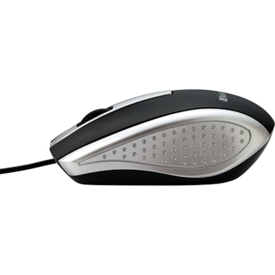 Verbatim Corded Notebook Optical Mouse - White - Optical - Cable - Silver - USB Type A - Scroll Wheel - 3 Button(s) - 1 Each SLEEK ERGONOMIC DESIGN SMOOTH PRECISE SCROLLING