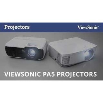 ViewSonic - Projecteur DLP (Digital Light Processing) PA503W 3D Ready - 16:10 - Portable - 1280 x 800 - Avant, Plafond - 5000 Heure Mode Normal - 10000 Heure Mode Économie - WXGA - 22,000:1 - 4000 lm - HDMI - USB - 3 Année Garantie  PROJ 
