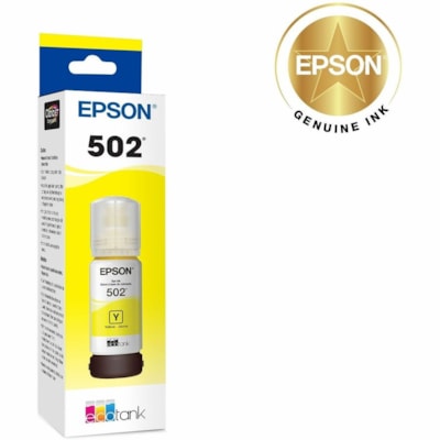 Epson T502, Yellow Ink Bottle - Inkjet - Yellow ENSOR 