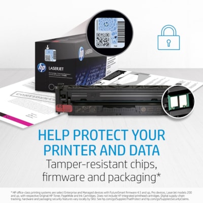 HP 202A (CF500A) Original Standard Yield Laser Toner Cartridge - Black - 1 Each - 1400 Pages TONER CARTRIDGE 1400 PG YIELD