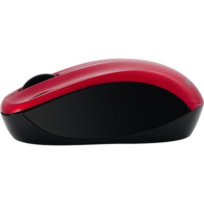 Verbatim Silent Wireless Blue LED Mouse - Red - Blue LED/Optical - Wireless - Radio Frequency - Red - USB Type A - Scroll Wheel - 3 Button(s) - 1 COLOR - RED 