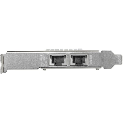 StarTech.com Dual Port 10G PCIe Network Adapter Card - Intel-X550AT 10GBASE-T PCI Express 10GbE Multi Gigabit Ethernet 5 Speed NIC 2port - PCIe Network Adapter Card Dual NIC ports Network Interface Card 2x 10 GbE RJ45 Ports - Intel X550AT Chip - 10GBASE-T / NBASE-T, Muli-Gigabit 1/2.5/5/10 Gbps, PCI  CTLR 