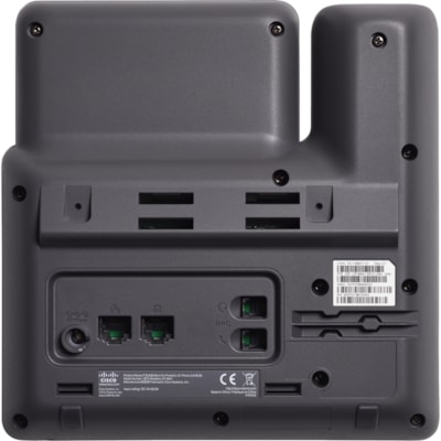 Cisco 6841 IP Phone - Corded - Corded - Charcoal - 4 x Total Line - VoIP - 2 x Network (RJ-45) - PoE Ports andset  NA Power Adapter 