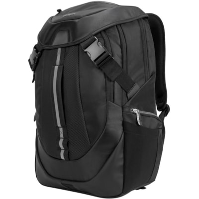 Targus Voyager TSB953GL Carrying Case Rugged (Backpack) for 17" (431.80 mm) to 17.3" (439.42 mm) Notebook - Black - Shock Absorbing - Nylon Body - Shoulder Strap, Trolley Strap, Waist Strap - 21.26" (540 mm) Height x 12.98" (329.69 mm) Width x 6.30" (160.02 mm) Depth - 7.40 gal (28000 mL) Volume Cap I - BLK 