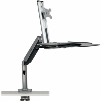 Tripp Lite series WorkWise WWSS1332C Desk Mount for Workstation, Flat Panel Display, Monitor, TV, Display Screen - Black - 1 Display(s) Supported - 32" Screen Support - 18 lb (8164.66 g) Load Capacity - 75 x 75, 100 x 100  CPNT 