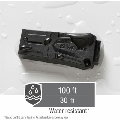 Verbatim 32GB ToughMAX USB Flash Drive - 32 GB - USB - Lifetime Warranty - 1 Each WATER  CRUSH  TEMP. RESISTANT MADE FROM PROPRIETARY KYRONMAX
