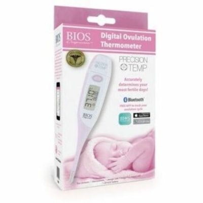 BIOS Living Digital Thermometer - Auto-off, Water Resistant, Easy to Use BLUETOOTH COMPATIBLE 