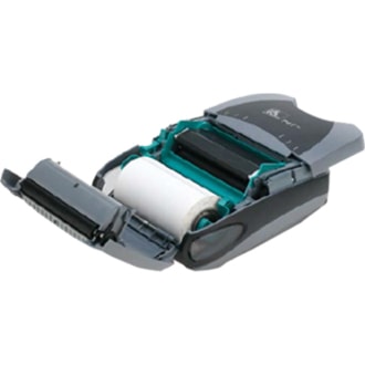 Zebra P4T Thermal Transfer Printer - Monochrome - Portable - Label Print - USB - Serial - Wireless LAN - LCD Display Screen - Peel Facility - 4.09" Print Width - 38.10 mm/s Mono - 203 dpi - 4.12" (104.65 mm) Label Width LPRNT 