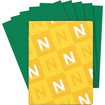 Astrobrights - Papier couleur 22541 - format lettre - 8 1/2 po (215,90 mm) x 11 po (279,40 mm) - 24 lb (10886,22 g) Poids de Base - Green Seal - Sans acide, Sans lignine, Heavyweight - Vert gamma - 500 / Ramette FSC LASER JET D'ENCRE GARANTIE GAMMA VERT