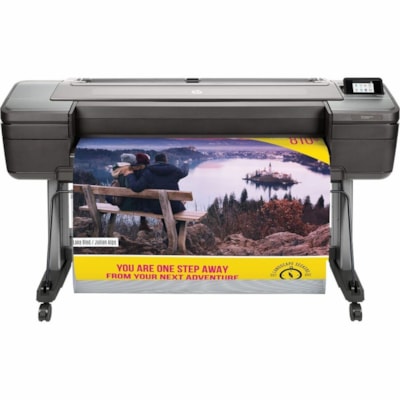 HP Designjet Z6 PostScript Imprimante grand format à jet d'encre - 44 po (1117,60 mm) Largeur d'impression - Couleur - 6 Couleur(s) - 916 pi²/h (85,10 m²/h) Vitesse de couleur - 2400 x 1200 dpi - USB - Ethernet - Papier en rouleau, Papier photo, Papier beaux-arts, Papier adhési  PLOT 