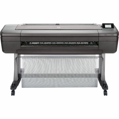 HP DesignJet HD Pro Z6 PostScript Imprimante grand format à jet d'encre - 44 po (1117,60 mm) Largeur d'impression - Couleur - 6 Couleur(s) - 866 pi²/h (80,45 m²/h) Vitesse de couleur - 2400 x 1200 dpi - USB - Ethernet - Papier, Papier en rouleau, Massicot - Position au sol support&eac  PLOT 
