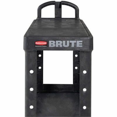 Rubbermaid Commercial - Chariot utilitaire FG450500BLA - 2 Plateau - Plastique - longueur de 46 po (1168,40 mm) x largeur de 9,1 po (231,14 mm) x hauteur de 26,5 po (673,10 mm) - Noir ETAGERE PLATE 
