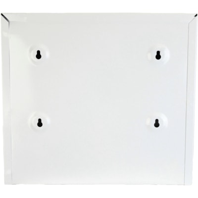 Frost - Distributeur de serviettes en papier universel - Dispenser Blanc Pli simple, Rouleau - Acier - Résistants, Durable, Porte à charnières - 1 chaque BLANC 