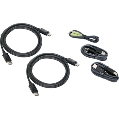 Kit câble IOGEAR USB KVM Cable Kit with Audio ( TAA)