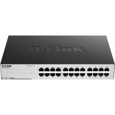 D-Link 24-Port Unmanaged Gigabit Switch - 24 Ports - 2 Layer Supported - Twisted Pair - 5 Year Limited Warranty D DESKTOP SWITCH 